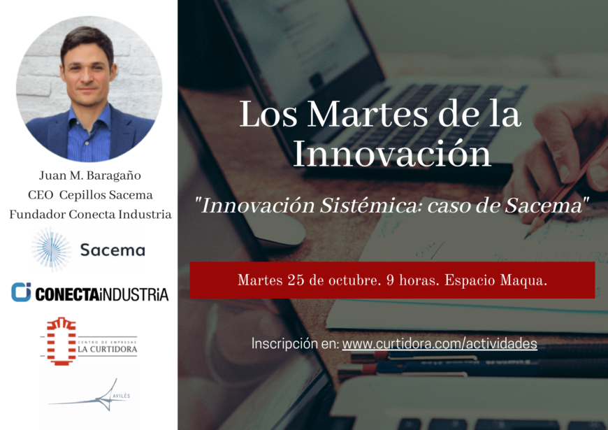 Los Martes de la Innovación. Juan Martínez Baragaño. Sacema. Los Martes de la Innovación. Juan Martínez Baragaño. Sacema.