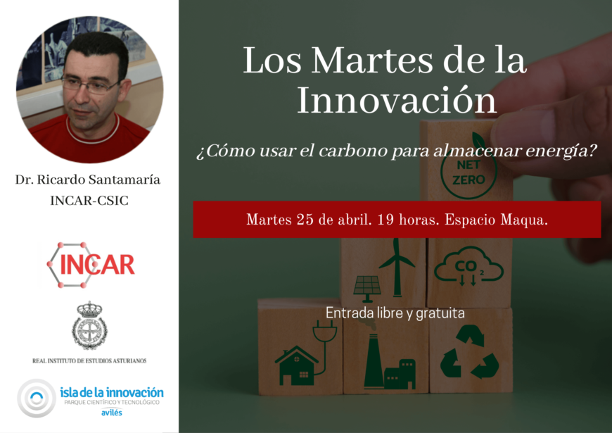 Los martes de la Innovación. ¿Cómo usar el carbono para almacenar energía? Los martes de la Innovación. ¿Cómo usar el carbono para almacenar energía?