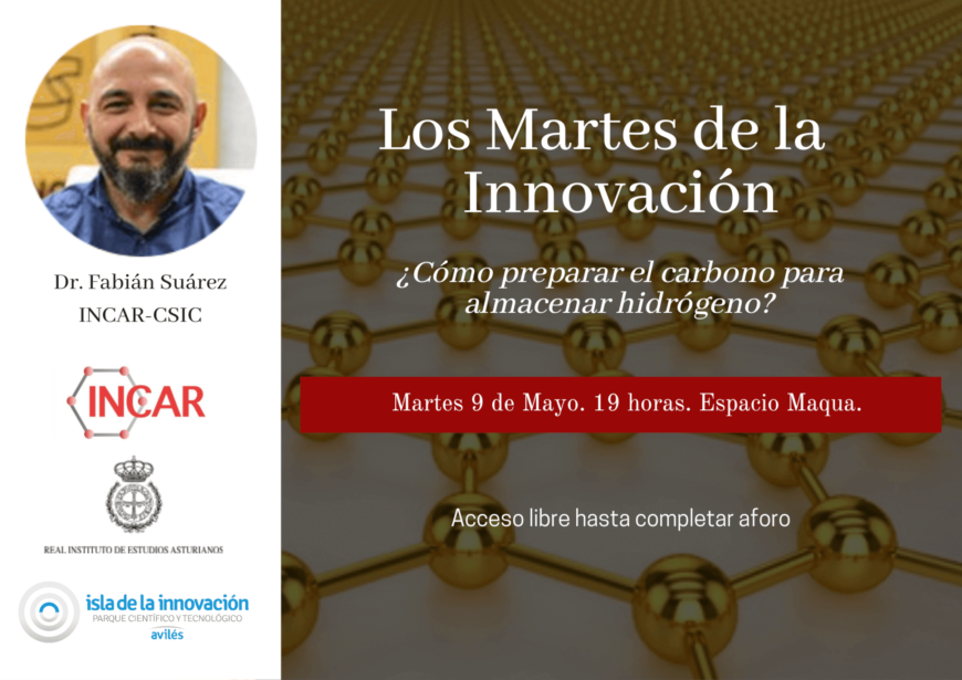 Los Martes de la Innovación: ¿Cómo preparar el carbono para almacenar hidrógeno? Los Martes de la Innovación: ¿Cómo preparar el carbono para almacenar hidrógeno?