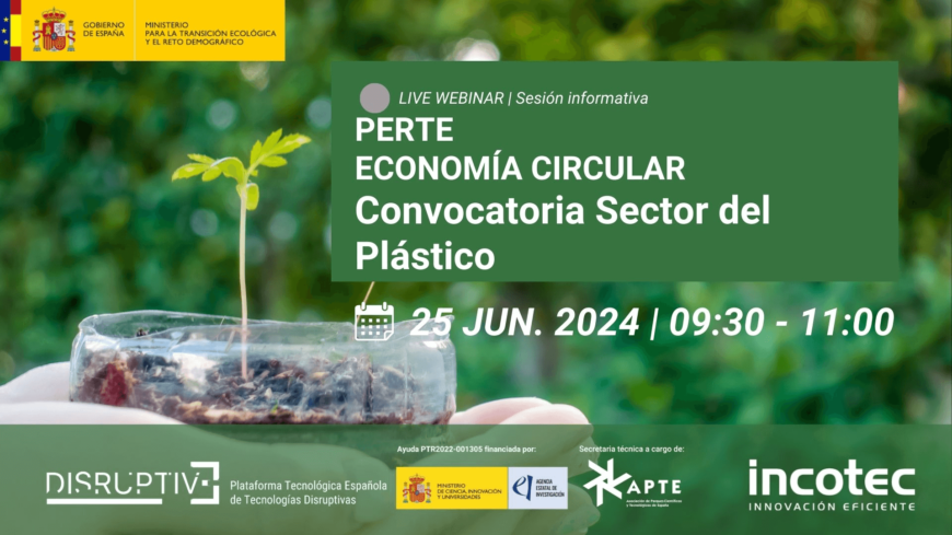 Webinar Convocatoria Sector del Plástico – PERTE Economía Circular
