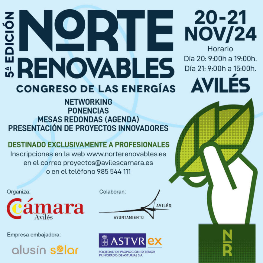 5ª Edición Norte Renovables. Congreso de las Energías 5ª Edición Norte Renovables. Congreso de las Energías