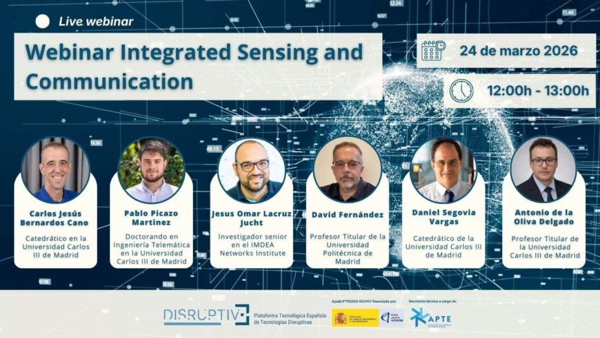 Webinar 5G: Integrated Sensing and Communication (ISAC) Webinar 5G: Integrated Sensing and Communication (ISAC)