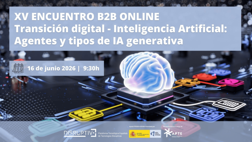 ENCUENTRO B2B ONLINE: Transición digital – Inteligencia Artificial: Agentes y tipos de IA generativa ENCUENTRO B2B ONLINE: Transición digital – Inteligencia Artificial: Agentes y tipos de IA generativa