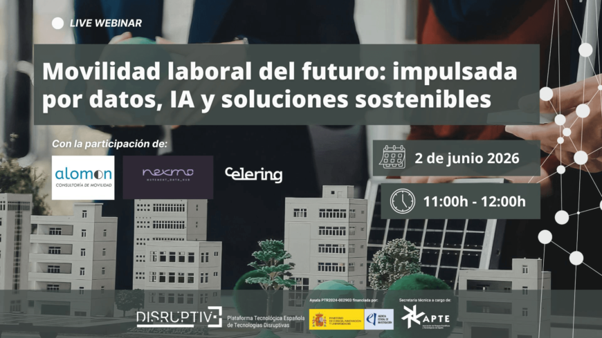 Webinar “Movilidad laboral del futuro: impulsada por datos, IA y soluciones sostenibles”